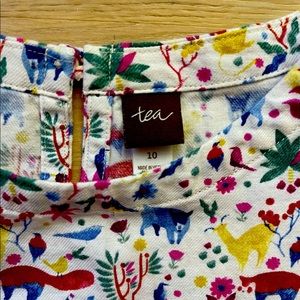 Tea Collection Woodland Print Pocket Dress